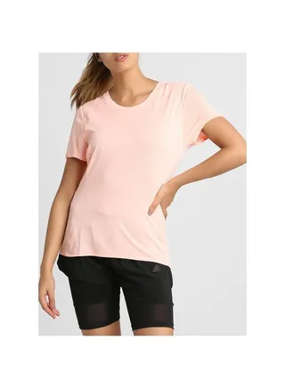 Short Sleeve Running T-Shirt Clear Orange 