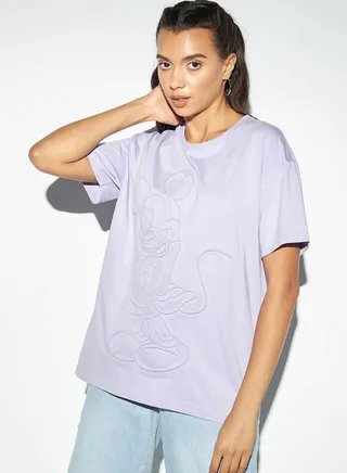 Crew Neck Printed T-Shirt 