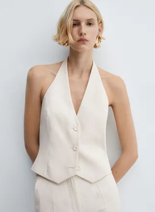 Halter Neck Waist Coat