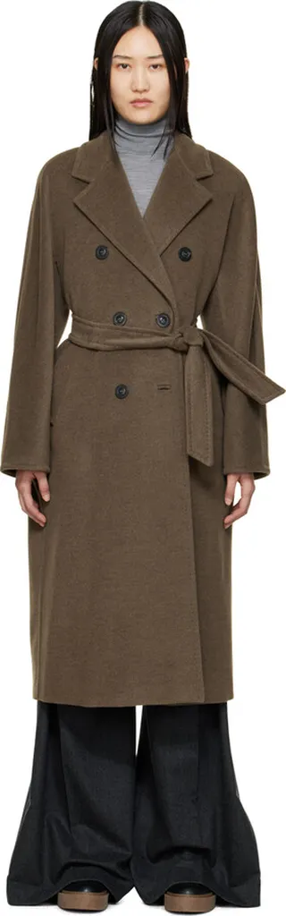 Max Mara Taupe 101801 Icon Coat