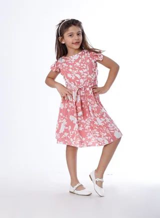 Girls Dress Pink 