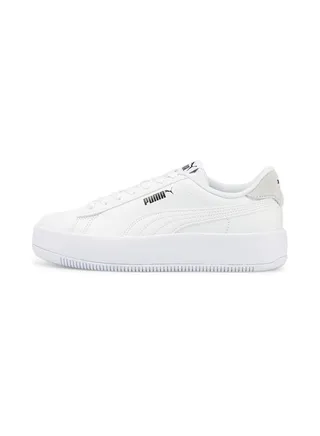 Lily Platform Laced Womens Low Top Trainer Shoes 