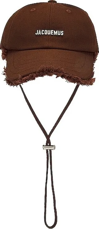 JACQUEMUS La Casquette Artichaut in Brown