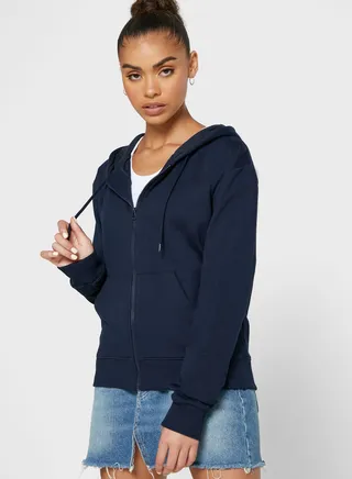 Essential Zip Through Hoodie