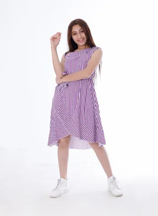 Girls Dress Purple 