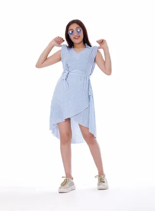 Girls Dress Blue 