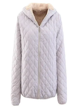 Johnature Spring 10 Color Women Female Zipper Fleece Women Cloths Loose Jackets 