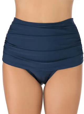 High-waisted Speedos Women's Hip Lift Pants Pleated Speedos Women's Briefs 