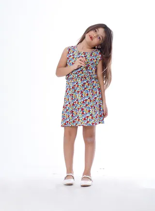 Girls Dress Yellow 