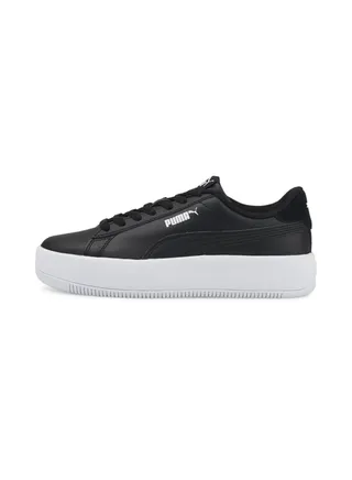 Lily Platform Laced Womens Low Top Trainer Shoes 