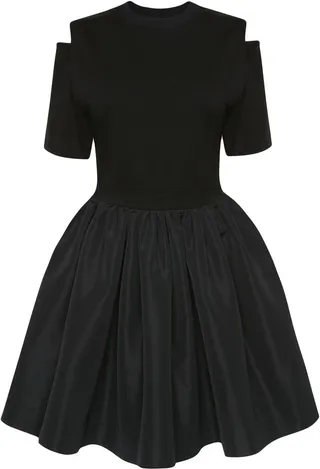 Cut-Out Mini Dress