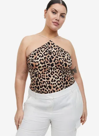 Printed High Leg Body
