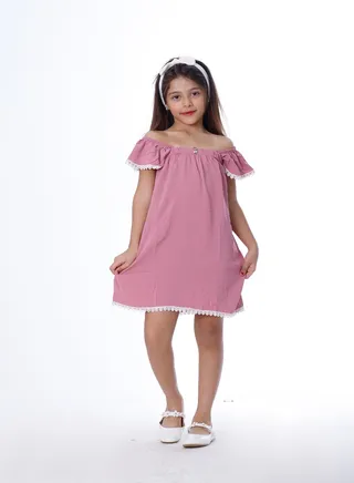 Girls Dress Pink 