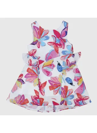 Flowery Sleeveless Dress 