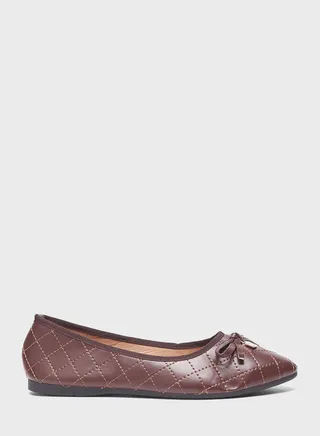 Pointed Toe Flat Ballerinas