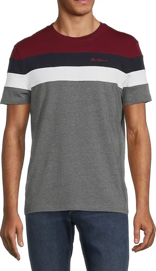 3 Panel Colorblock Tee