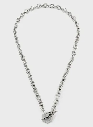 Chunky Stainless Steel Necklace 