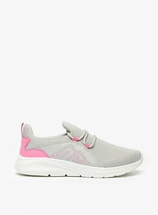 Textured Womens' Sports Shoes with Lace Up Closure 