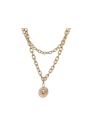 2 Layers Gold Necklace 