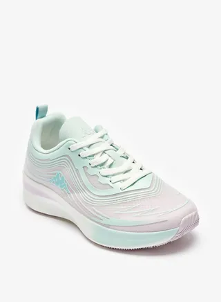 Womens Textured Sports Shoes with Lace Up Closure 