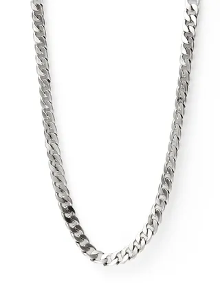 Silver Plated Mariner Link Necklace 