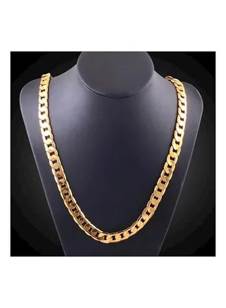 Gold Plated Chain Necklace 