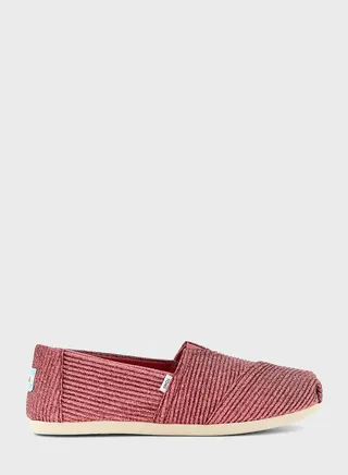 Ponited Toe Flat Slip Ons 