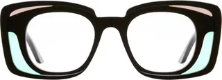 Mask T7 - Black Shine Glasses