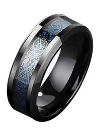 Dragon Embossed Ring 