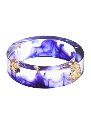 Ink Pattern Fashion Ring 
