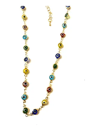 Colorful Eyes Necklace 