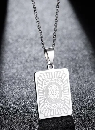 Personality Casual Fashion Jewelry  Letter Necklace 