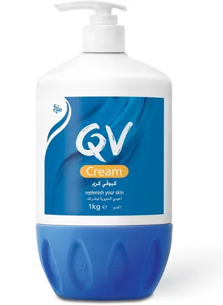 Moisturizing cream for sensitive and dry skin from QV - 1050 grams 