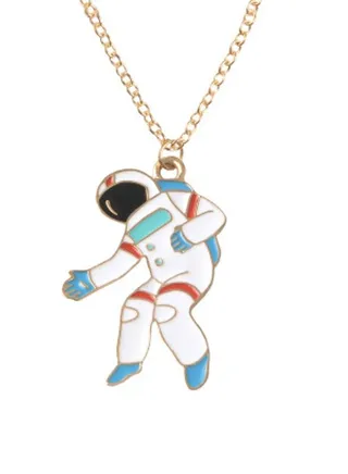 Casual Astronaut Spaceman Necklace 
