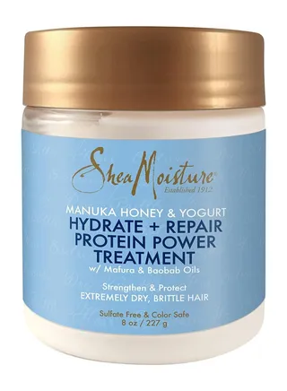 Shea Moisture Manuka Honey & Yogurt Repair Protein Treatment, 8 oz 
