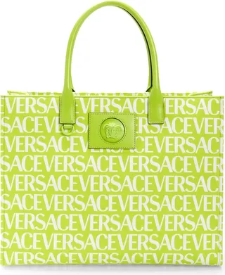 La Medusa Canvas Logo Tote