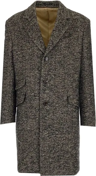 Gucci Herringbone Coat
