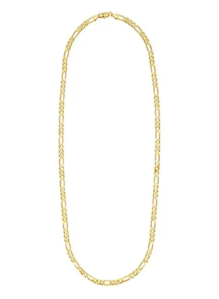 Plain Gold Link Chain 24-Inch SJ-212201 