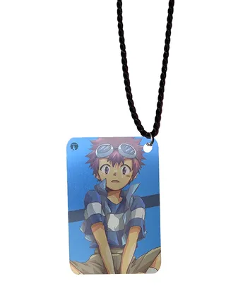 Anime Digimon Metal Pendant Necklace 