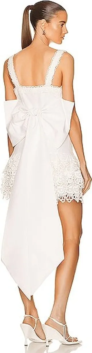 LoveShackFancy Anjanue Dress in White