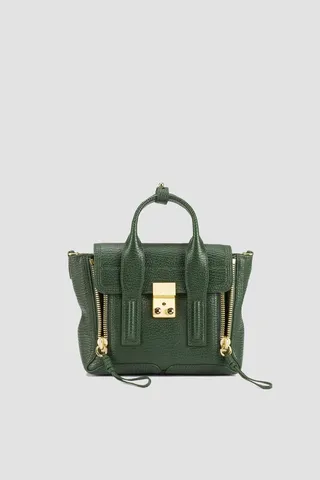 Pashli Mini Satchel in jade