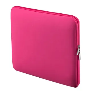 Zipper Soft Sleeve Bag For 15" MacBook Pink 