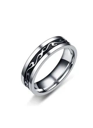 Stainless Steel Elegant Design Ring For Unisex 