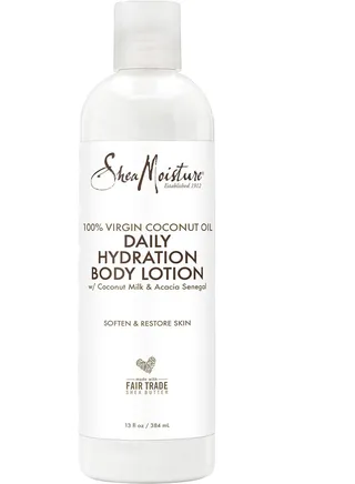 Shea Moisture Daily Moisturizing Body Lotion with 100% Virgin Coconut Oil, 13 fl oz. 