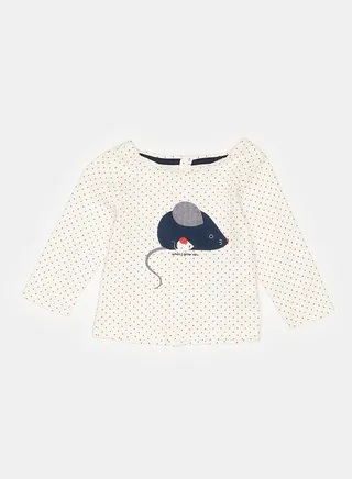 OBaiBi By Okaidi Baby Girls Tshirt 
