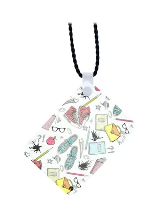 Wooden Random Stuff Pendant 