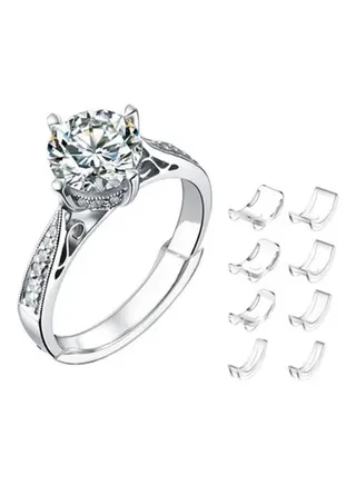 8-Piece Invisible Ring Size Adjuster 