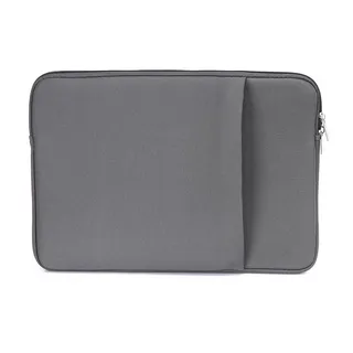 Soft Zipper Sleeve Bag For 11-Inch Mac Book Air Pro Grey 