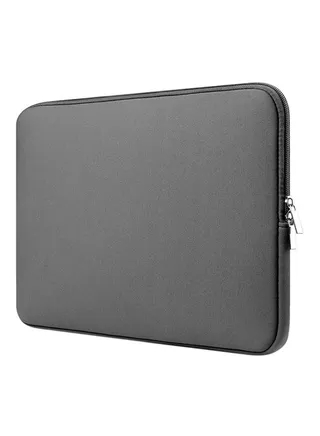 Polyster Laptop Sleeve for Macbook Dark Grey 