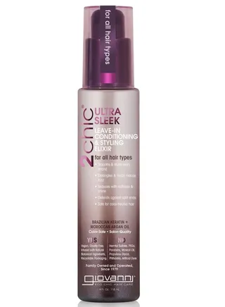 Giovanni Toschic Ultra Sleek Leave-In Conditioner for All Hair Types - 118 ml 